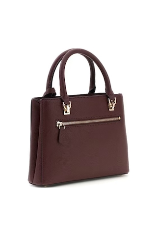 Guess Noelle Saffiano Kadın El Çantası Hwzg9672050 Bordo