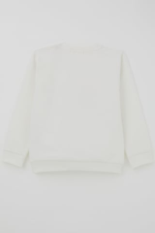 Breeze Kız Çocuk Sweatshirt Dost Ayıcıklar Baskılı 1.5-5 Yaş , Ekru