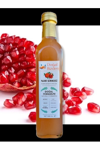 Doğal Bizden Doğal Fermantasyon Nar 500 ML + Mandalina 500 ML + Elma Sirkesi 500 ML