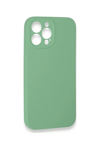 Newface - 128 - iPhone Uyumlu 13 Pro Max Kılıf Lansman Legant Silikon - Csmo-tex - - Yeşil