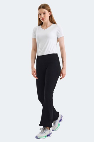 Slazenger Knoxy 2 Li Set Kadın Eşofman Altı Siyah - Koyu Gri