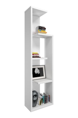 Beyaz Zile Kitaplık Nocolor-bd5056c2