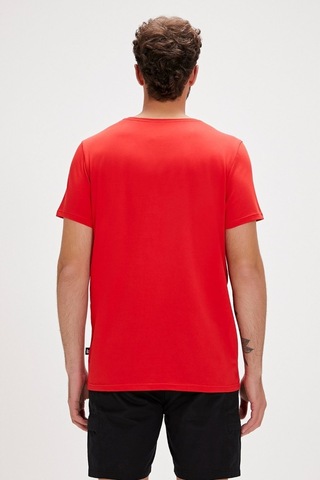 Bad Bear Manx Erkek Kırmızı Yuvarlak Yaka Tişört 240107011-RED Kırmızı
