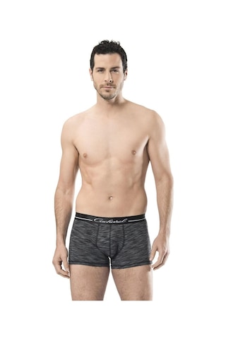 Cacharel 1324 İkili Boxer - Gri/siyah Çok Renkli
