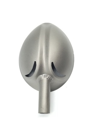 Yuntech01 Titanyum Alaşımlı Yem Atma Kaşığı - Dayanıklı, Yem Tutmayan, Su Çıkaran Delikli Tabanlı Olta Sporu Aleti Gümüş