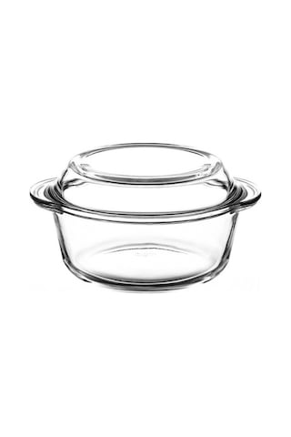 Paşabahçe 59023 Yuvarlak Kapaklı Borcam Tencere 1450 CC