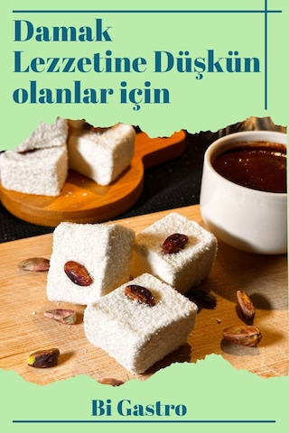 Sütlü Fıstıklı Çifte Kavrulmuş Sultan Lokum - Türk Lokumu - 400 Gr