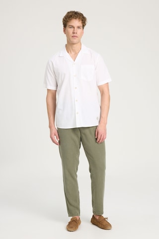 Wrangler Relaxed Fit Geniş Kesim Kısa Kollu %100 Pamuk Kırık Beyaz Gömlek W241243102 Kırık Beyaz