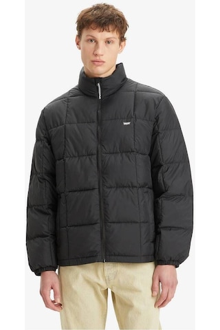 Levi's Levis Erkek Mont A8568-0000 Pıedmont Short Puffer Jet Black-5084 Blacks