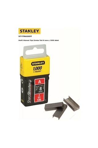 Stanley St1tra205t Zımba Teli 8mm 1000 Adet A Serisi