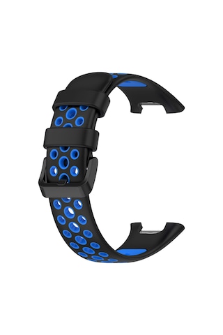 Microcase KY50 Xiaomi Mi Band 7 Pro için Delikli Silikon Kordon Kayış