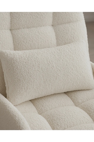 Coco Sallanan Berjer & Tv Koltuğu & Dinlenme & Okuma & Emzirme Koltuğu 01-beyaz