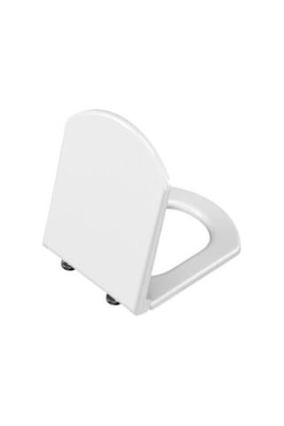 VitrA Valarte Klozet Kapağı 124-003-009 Duroplast - Üstten Sıkmalı - Yavaş Kapanır - Metal Menteşeli - Beyaz
