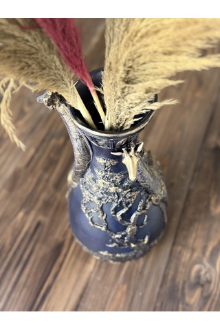 Savanna Zürafa Figürlü Dekoratif Vazo