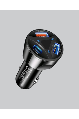 55w Pd Ve Quick Charge 3.0 Destekli Polygold Araç Şarj Adaptörü Akıllı Saat