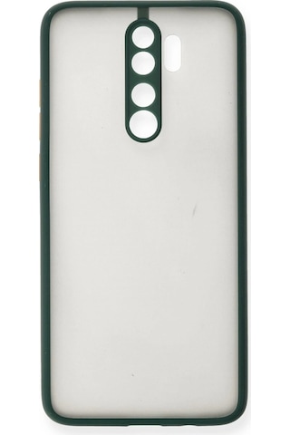 Newface Xiaomi Redmi Note 8 Pro Kılıf Montreal Silikon Kapak Glblseme - 64 - Yeşil