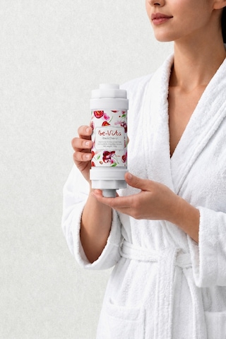 Black Cherry C Vitaminli Aromatik Duş Filtresi - Saç Dökülme Karşıtı, Cilt Besleyici Klor Ve Kireç Arıtıcı Duş Filtresi 150gr Saydam