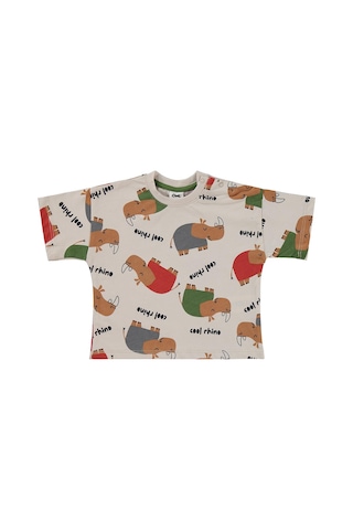 Civil Baby Rhino Empirme 6-18 Ay Takım - Bej Taş Rengi