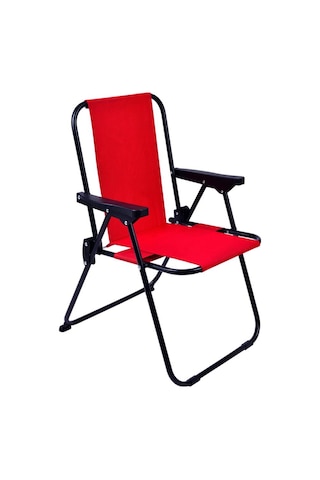 Exent 2-6 Yaş Lüx Çocuk Piknik Sandalyesi-mini Kamp Sandalyesi-kırmızı Çok Renkli