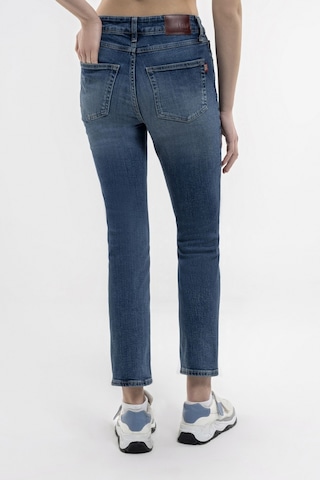 Loft Mom Slim Fit Kadın Pantolon Lf2036263 Mavi