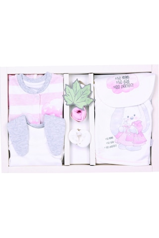 Organik Lıttle Frıends 10'lu Zıbın Mavi Pembe