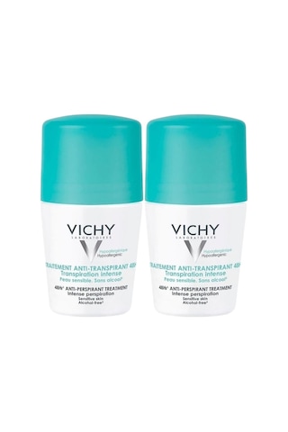 Vichy Transpirant 48H Terleme Karşıtı Kadın Roll-On Deodorant 2 x 50 ML