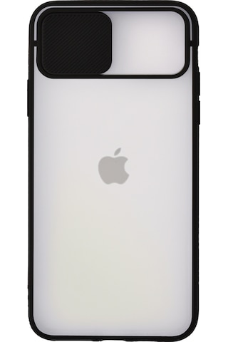 Apple Uyumlu  iPhone 11 Promax Kapak Lensi Açılır Kapanır Kamera Korumalı Silikon Kılıf