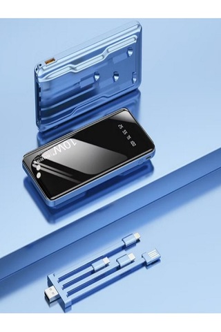 Kendinden Kablolu 10.000 Mah Powerbankk