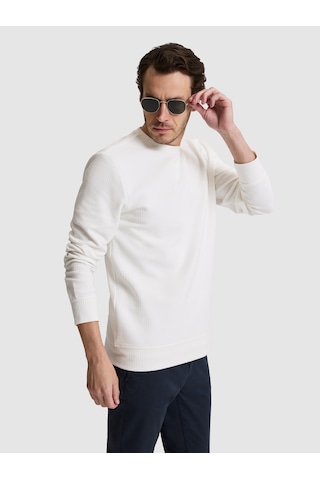 Cacharel Erkek Beyaz Sweatshirt 50320606-vr013