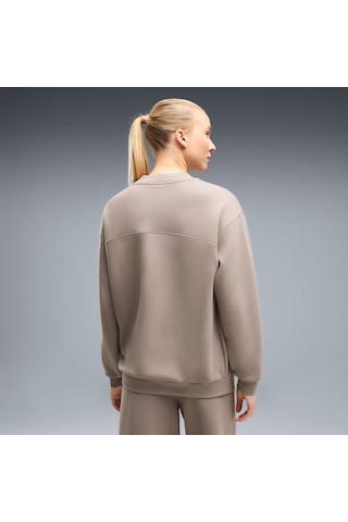 Puma W Cloudspun Crew Neck Kadın Sweatshirt 529154-81 Kahverengi