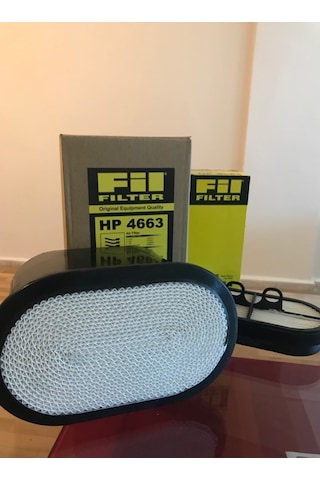 Jcb Hava Filtresi Oval Takım Fil Filtre hp 4663-hp 4664 Takım