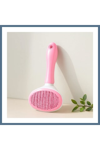 Buradabulabilirsin Pet Tüy Fırçası - Kedi Ve Köpek Self-cleaning Tarak Bbz