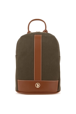 U.S. Polo Assn. Kadın Haki Kanvas Sırt Çantası 50300291-VR027
