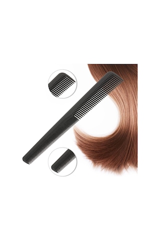 Samdoo 2 Siyah Anti-statik Plastik Saç Kesim Tarzı, Dayanıklı Dişli, Ev Ve Salonu İçin Uygun, Cinsel Ve Profesyonel Kullanım