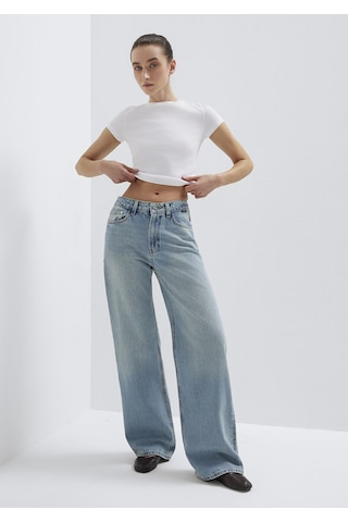 Mavi - Malibu Iconic Puslu Açık Mavi Jean Pantolon 1010152-a1569 Renkli