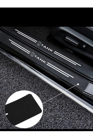 Homeben Tank Otomobil Eşik Korumalı Karbon Film Kaplaması 235109246