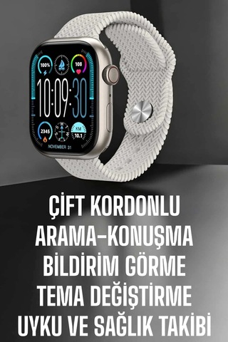 Plentiful Plentifulyeni Nesil Akıllı Saat Arama Cevaplama Gps Takibi Adımsayar Nfc Özelliği