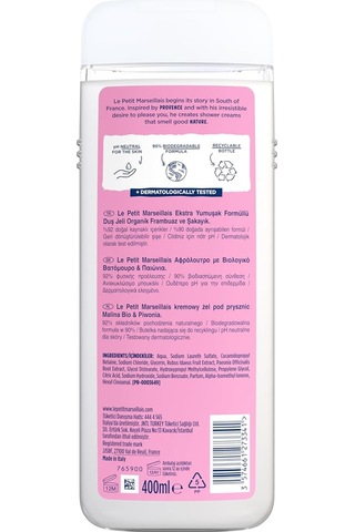 Le Petit Marseillais Frambuaz Ve Şakayık Duş Jeli 400 Ml Sku: Smg8690010423931 Diğer
