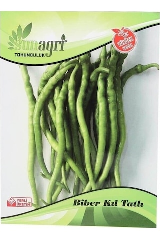 Tohumculuk Tatlı Kıl Biber Tohumu 5 Gr Ata Tohum