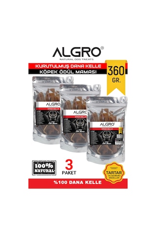 Algro Dana Kelle Çiğneme Ödül Maması 3 x 120 G