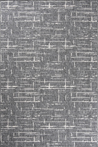 Dekorenti Sahra 9905 Gri Halı Modern Desenli Sisal Halı