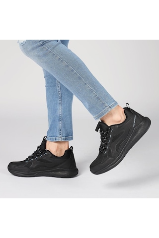 Jump 26666 Siyah Mavi Comfort Casual Erkek Günlük Spor Ayakkabısı 001
