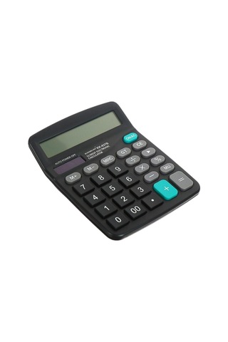 Standart Fonksiyonlu 12 Haneli Geniş Lcd Ekran,pill Masaüstü Hesap Makinesi 4741 Açık Mavi