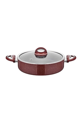 Taç Granit Basık Teflon Pilav Tenceresi 22 CM
