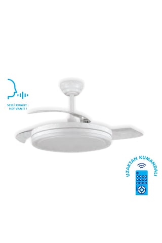 Vanti Kcf307 30w 42 Smart Ledli Modern Vantilatör
