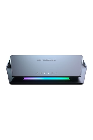D-link Dms-106xt 6 Bağlantı Noktalı Çoklu Gigabit Yönetilmeyen Anahtar 5 X 2,5 Gigabit Ethernet, 1 X 10 Gigabit Ethernet, Turbo Modunda Rgb Aydınlatma, Alüminyum Muhafaza, Fansız, Igmp Gözetleme, Bağlantı Noktası Tabanı Qos