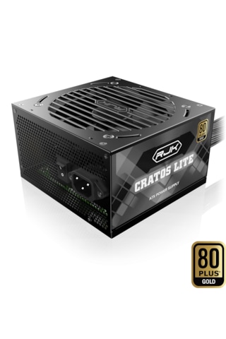 Raijintek Cratos Lite 1000w 80+ Gold Atx 3.1 Pcıe 5.1 Siyah Güç Kaynağı 0r30b00036