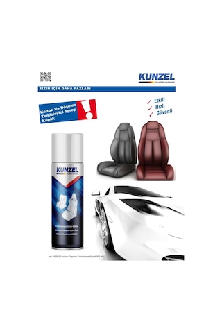 Kunzel Döşeme Ve Araç Içi Temizleyici Köpük Sprey 500 Ml