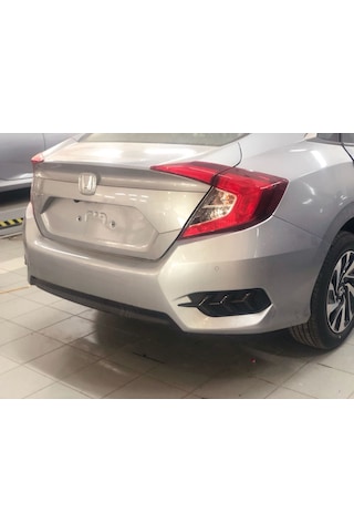 Honda Cıvıc Fc5 2016-2020 Arka Ağaç Dizayn Haraketli Smoke