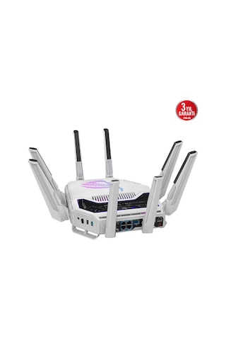 Asus Rog Rapture Gt-be19000aı Wifi 7 Router Beyaz
